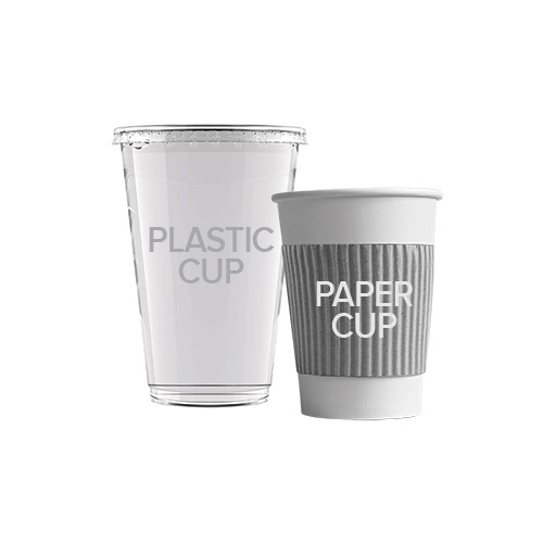 Dispose of Cups (Paper and/or Plastic) Right